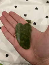 Rodillo masajeador Facial de piedra de Jade Natural, conjunto de rascador de Gua Sha verde, herramientas adelgazantes de belleza, 2 unidades