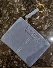 Cartera de piel sintética suave para mujer, cartera amarilla de marca, monedero Mini con broche, tarjetero, billetera corta, Bolso pequeño Delgado, llavero con cremallera