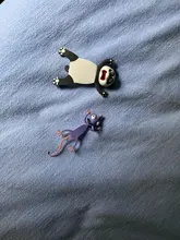 Marcapáginas de dibujos animados 3D estilo Animal, serie con diseño marino, sello de pulpo, papelería creativa, marcadores personalizados para estudiantes