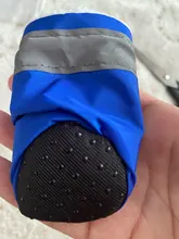 Zapatos cálidos antideslizantes para perros, botas gruesas antideslizantes para perros pequeños, gatos, Chihuahua, Yorkie, para nieve, calcetines, 4 Uds.