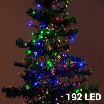 

Multi-coloured Christmas Lights (192 LED)