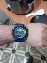 SMAEL- Relojes deportivos digitales para hombre, reloj masculino de pulsera LED, de cuarzo resistente al agua 50m