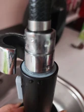 Shower Nozzle Faucet Pull-Head Kitchen-Sink Sprayer Black Small Silver Multifunction