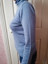 Womens Sweater Turtleneck AMII Tops Solid-Basic Winter Causal Autumn Minimalism 