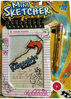 

Magnetic blackboard mini sketcher pink