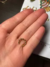 Pendientes de una sola oreja con Clip, estrella, corazón, remache, arcoíris, CZ, Color dorado y plateado, joyería, Aretes no perforados