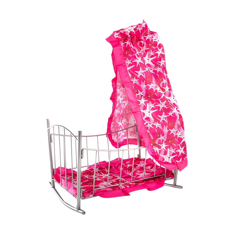 

Doll Cradle-Toys for Children-Cradle for Doll-Bed Rocking for fits 18 Inch Doll BUGGY BOOM Loona collection.