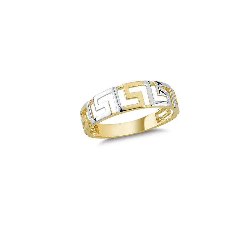 

Женское кольцо из цельного золота 14K