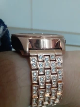 Correa de lujo para Samsung Galaxy watch 3 active 2, 20MM, 22MM, 42mm, 46mm, Gear s3, lazo de diamante de acero para xiaomi amazfit huawei