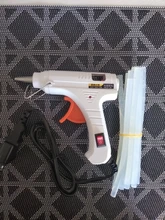 Pistola de Pegamento Caliente de termofusible de alta temperatura, herramienta de reparación de 20W, Mini pistola de calor, uso de barras de pegamento de 7mm, herramientas eléctricas de temperatura de calor DIY