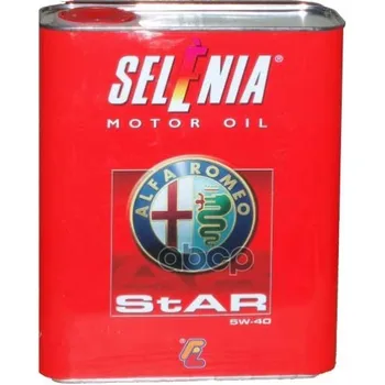 

Selenia engine oil Sint. Selenia star 5w40 2 liters