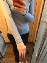 Cashmere Sweater Turtleneck Long-Sleeve Winter Pullovers Knitted Basic WOTWOY Autumn