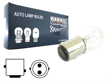 

10 PCs halogen lamp S25 P21/5W BAY15D 12V 21/5W double-filament