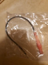 Imán de luz LED de 60cm, herramienta de garaje Flexible, reparación de pastilla magnética, mango de plástico rojo Flexible, agarrador de Metal