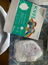 Ajuste 2-9 años FFP2 KN95 máscara para niños 5 capas cara máscara KN95S respirador máscara KN95S niños máscaras España 10 días de entrega rápida