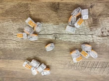 Cable-Connectors Splicing Push-In-Terminal-Block Fast-Wire Mini SPL-2/3 Compact Spring