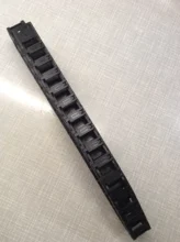 Cable de transporte de cadena con conectores de extremos para máquina de grabado de impresora 3D CNC, 5x5, 7x7, 10x10, 10x15, 10x20, 10x30, L1000mm