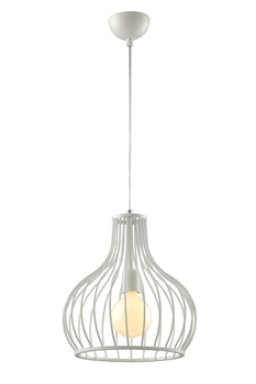 

AVONNI AV-1520-M2-BBY White Painted Pendant, E27, Metal, 30cm