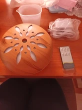 Aroma Diffuser Essential-Oil-Humidifier Led-Light Remote-Control Ultrasonic Cool Mist