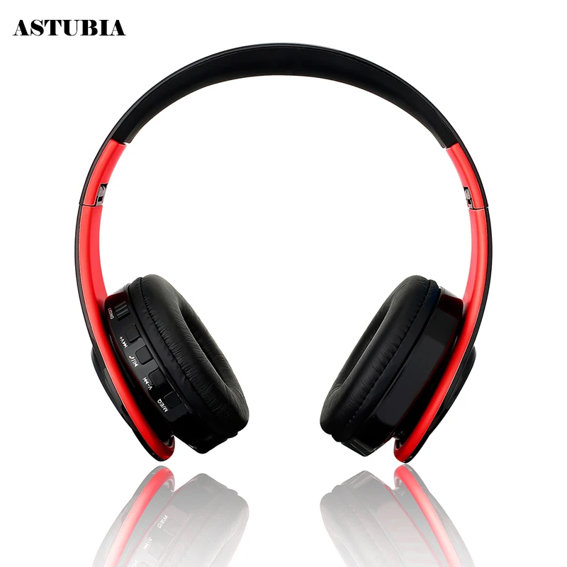 Bluetooth наушники проводные беспроводные наушники Bluetooth гарнитура Складные стерео игровые наушники с микрофоном Поддержка TF карты
