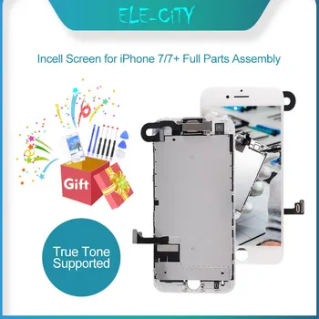

Ture Tone Supported For iPhone7 7Plus With Front Camera LCD Touch Screen Display Digitizer Full Small Parts Assembly Replacement