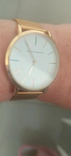 Japón Movimiento de Cuarzo de Alta Calidad 36mm hannah Martin Mujeres de Malla de Acero Inoxidable de Oro Rosa Damas Impermeable Reloj Dropshipping