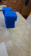 Paquete de 6 esponja de remoción fina Compatible con filtro de Acuario, esponja para Juwel Compact / Bioflow 3,0