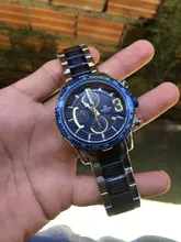 NAVIFORCE-relojes deportivos multifunción para hombre, de cuarzo, resistente al agua, de pulsera, de acero inoxidable, Militar