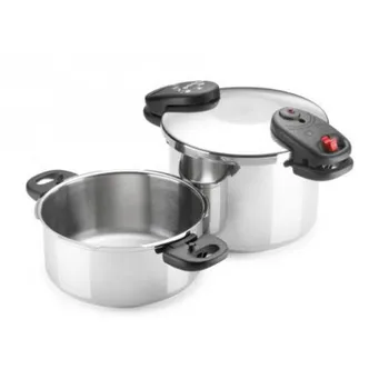 

Set Pressure cookers Súperrápida BOOST SPACE Duplex Inox 4 + 6L
