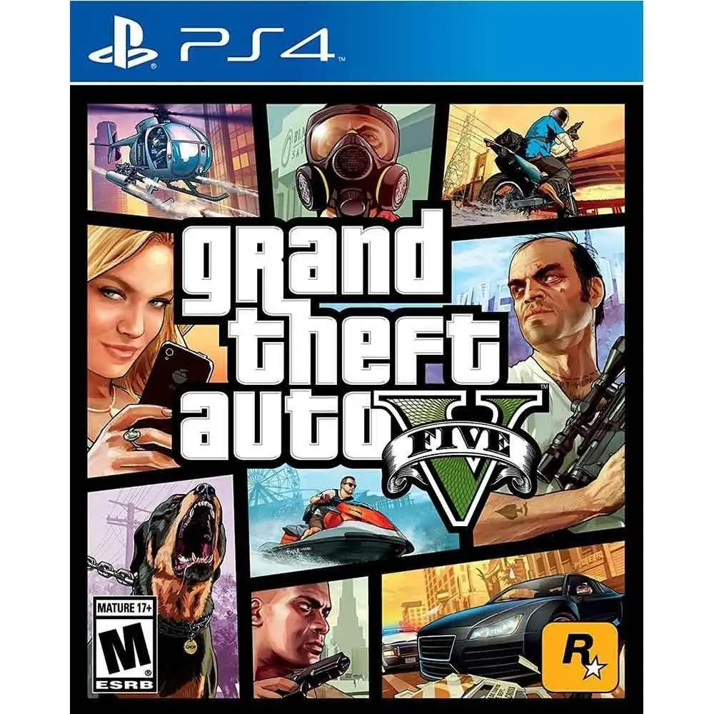 Grand Theft Auto 5 Gta 5 Ps4 Playstation 4 Disk Controller Per Videogiochi Console Per Stazione Di Gioco Gamepad Vape Accessori Per Il Gioco