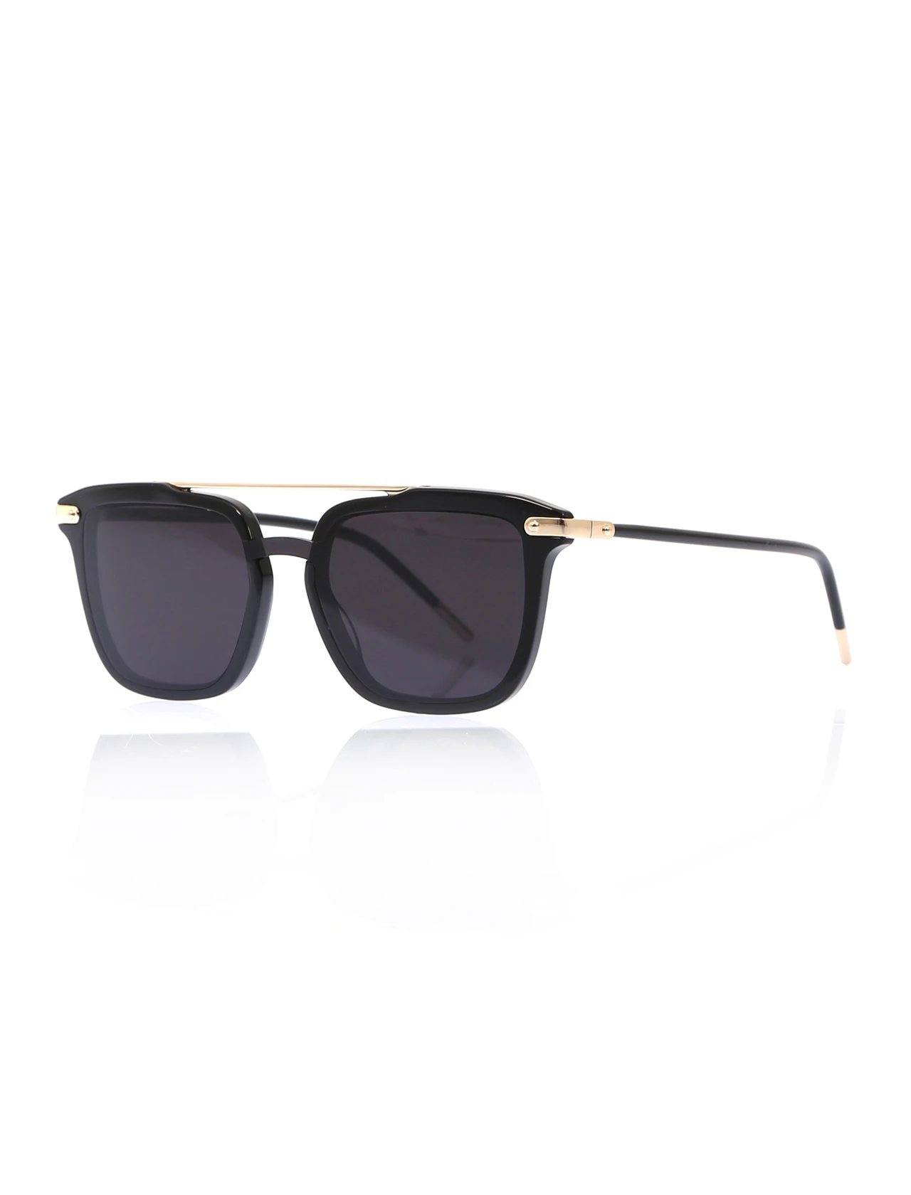 

Men's sunglasses mu 1931 01 bone black polycarbonate square square 59-17-145 mustang