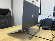 Soporte para laptop,soporte portátil,soporte laptop,soporte portatil,Soporte de aluminio ajustable para ordenador portátil, soporte de apoyo para Macbook Pro, soporte de enfriamiento para ordenador vertical