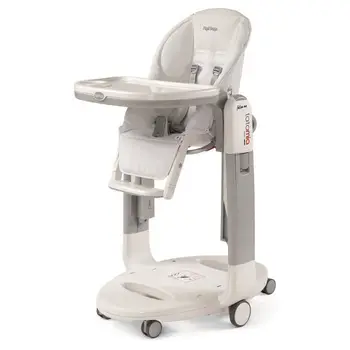 

PEG PEREGO Tatamia Follow Me Latte highchair multi position-White