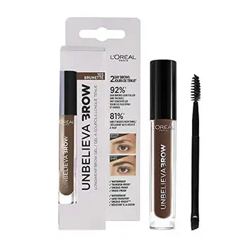 

L 'or éal Paris Unbelieva Brow Gel Eyebrow, Long Duration, 105 Brunette-10 ml