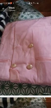 Chaqueta lisa de primavera y otoño para mujer, chaqueta Sexy rosa de manga larga con doble botonadura, abrigo ajustado, Top para mujer, ropa de moda 2020