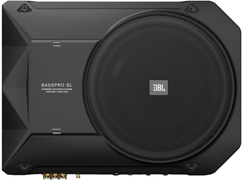 Сабвуфер автомобильный JBL BassPro SL2 125Вт активный (20см/8&quot) |