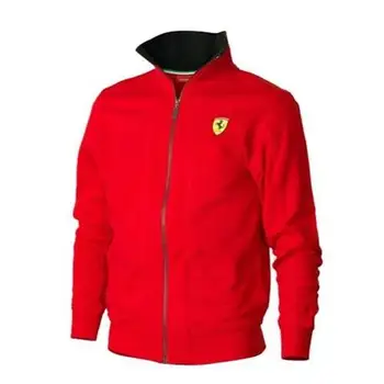 

Jacket man zipper Ferrari red size L