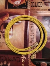 Manguera de fluoruro de aire acondicionado, tubo de presión alta y baja de freón, refrigerador líquido, agregar manguera de flúor, piezas de aire acondicionado