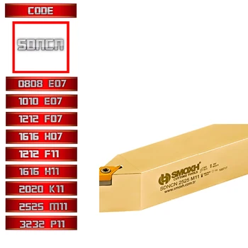 

SDNCN (62.50°) DCMT Turning Inserts External Lathe Tool Holders, lathe boring bar,turning tools,lathe cutter,carbide lathe,