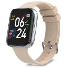 Smartwatch kobiety inteligentny zegarek Android zegar zdrowie Fitness Track ciśnienie krwi krokomierz HR Monitor IP68 wodoodporny dla Samsung tanie tanio Bebinca CN (pochodzenie) Brak Na nadgarstek Zgodna ze wszystkimi 128 MB Rejestrator aktywności fizycznej Rejestrator snu