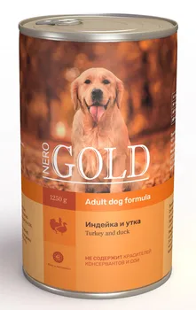 

Nero gold canned food for dogs "turkey and duck" 1,25 kg x 6 PCs