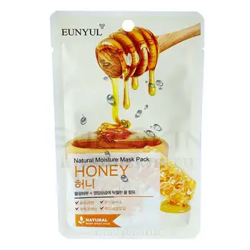 

Fabric face mask with honey extract eunyul Honey Mask Pack