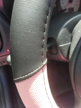 Protector para volante de coche 38CM de microfibra de cuero de la PU funda de volante para mujeres 15 pulgadas cubierta de volante para golf/bmw funda volante coche capas volantes de carro cubre volante auto cubre vola