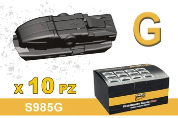 

Kit 10 attacks G for wiper Carall S985 Flat and T191 hybrid