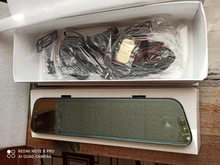 Camera Dashcam Driving Lens Video-Recorder Rearview-Mirror Car Dvr Gps Fhd 12-Inch VVCAR-V17
