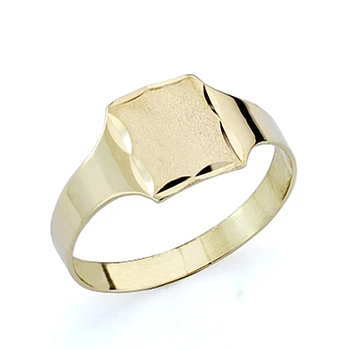 

Stamp 18k gold baby medium Hollow [7508]