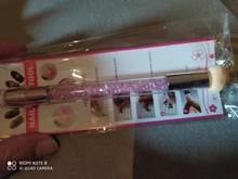 Cabezal de esponja Dual, sello de silicona gradiente, cepillo de pluma para uñas, mango de polvo brillante para esmalte de Gel de uñas, estampado floreado, SA944, 1 Uds.