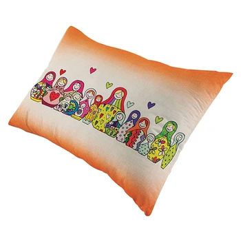 

9176 pillowcase matrenin Posad 'матрёшки' 38*58 cm