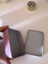 Sharkbang-caja de almacenamiento de dulces, caja de hojalata de Metal, organizador de escritorio, papelería, bonito oso arcoíris, conejo