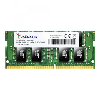 

4GB DDR4 SODIMM 2666MHZ 512 X8